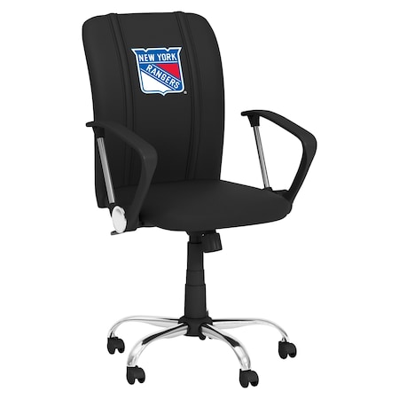 Dreamseat Curve Task Chair with New York Rangers Logo XZOCCURVE-PSNHL41090